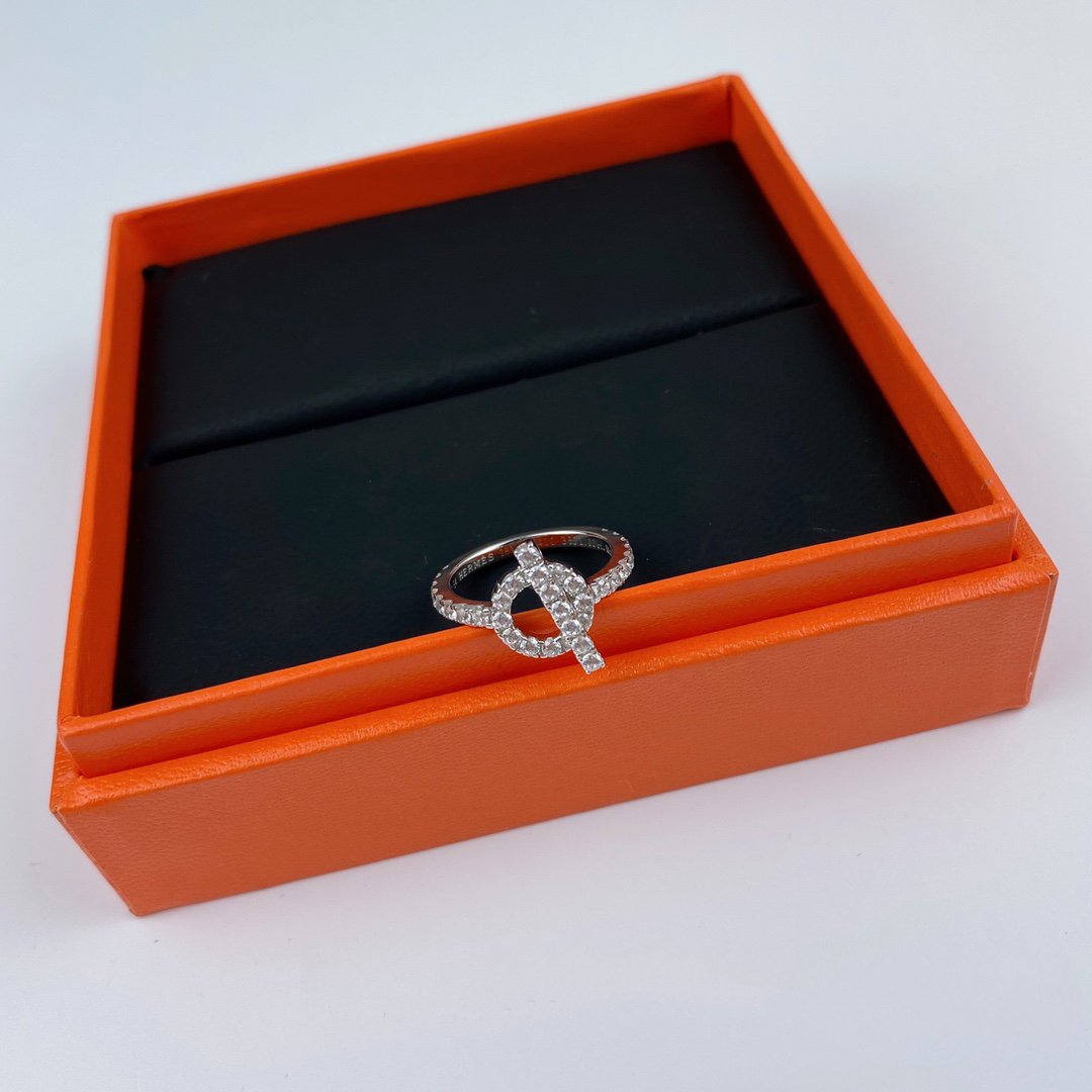 [Clara Jewels]ECHAPPEE RING SILVER DIAMOND