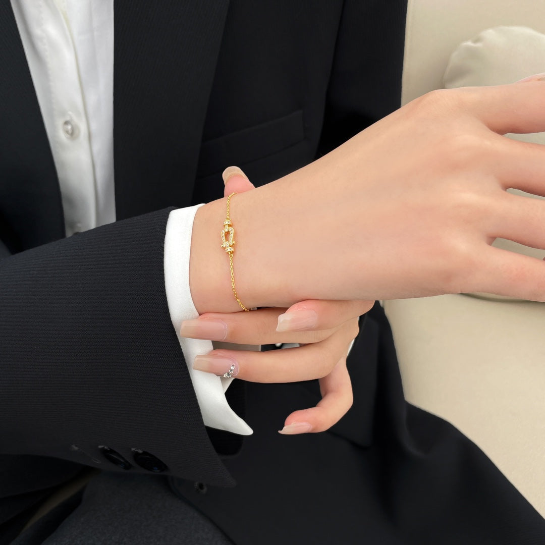 [Clara Jewels]FORCE 10 SMALL CHAIN BRACELET