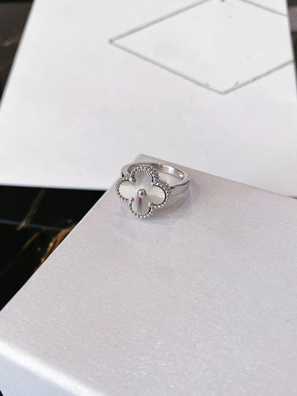 [Clara Jewels]CLOVER SILVER RING