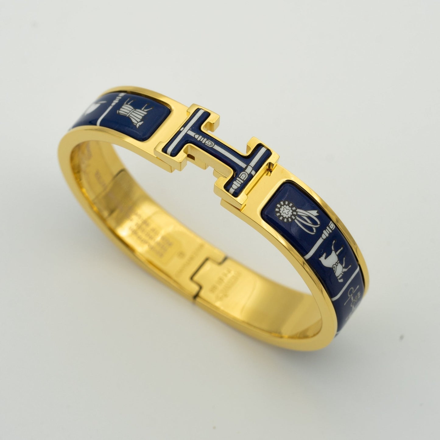 [Clara Jewels]H BRACELET BLUE CERAMIC