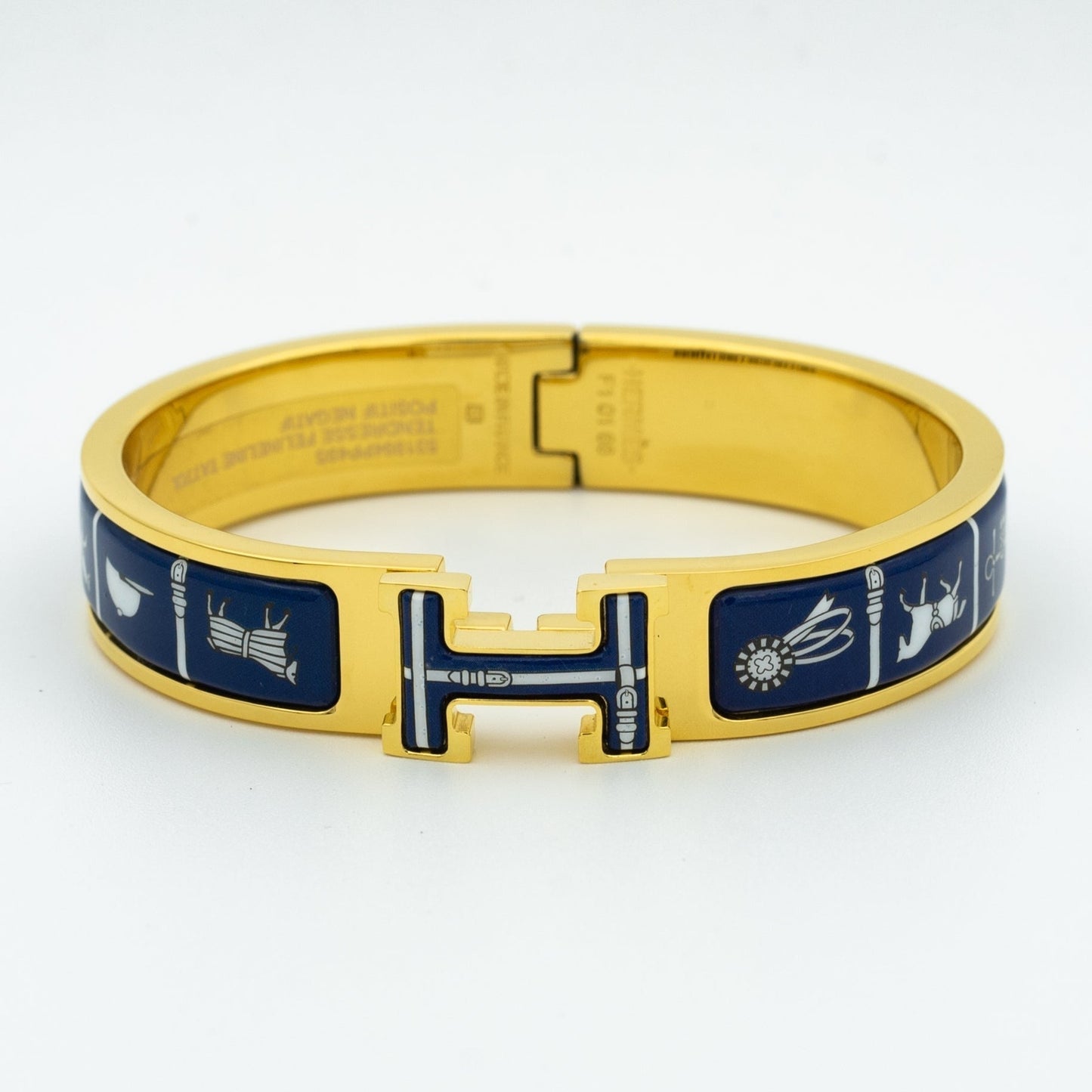 [Clara Jewels]H BRACELET BLUE CERAMIC