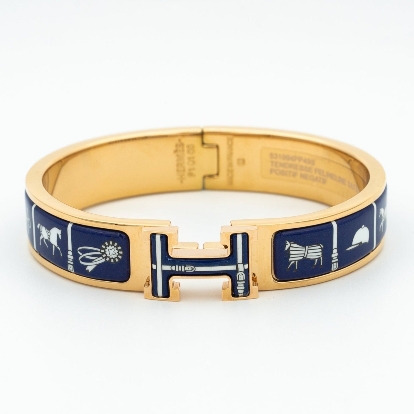 [Clara Jewels]H BRACELET BLUE CERAMIC