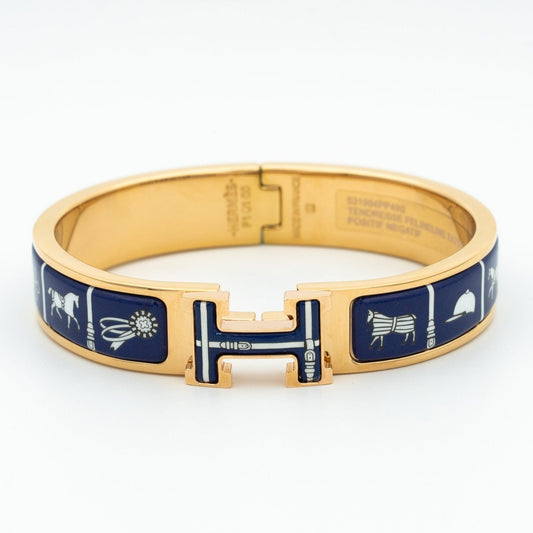 [Clara Jewels]H BRACELET BLUE CERAMIC