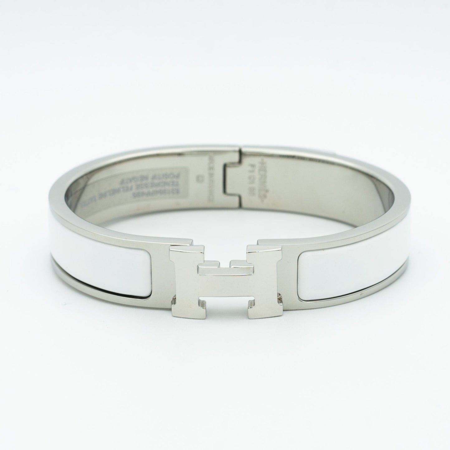 [Clara Jewels]H WHITE BRACELET