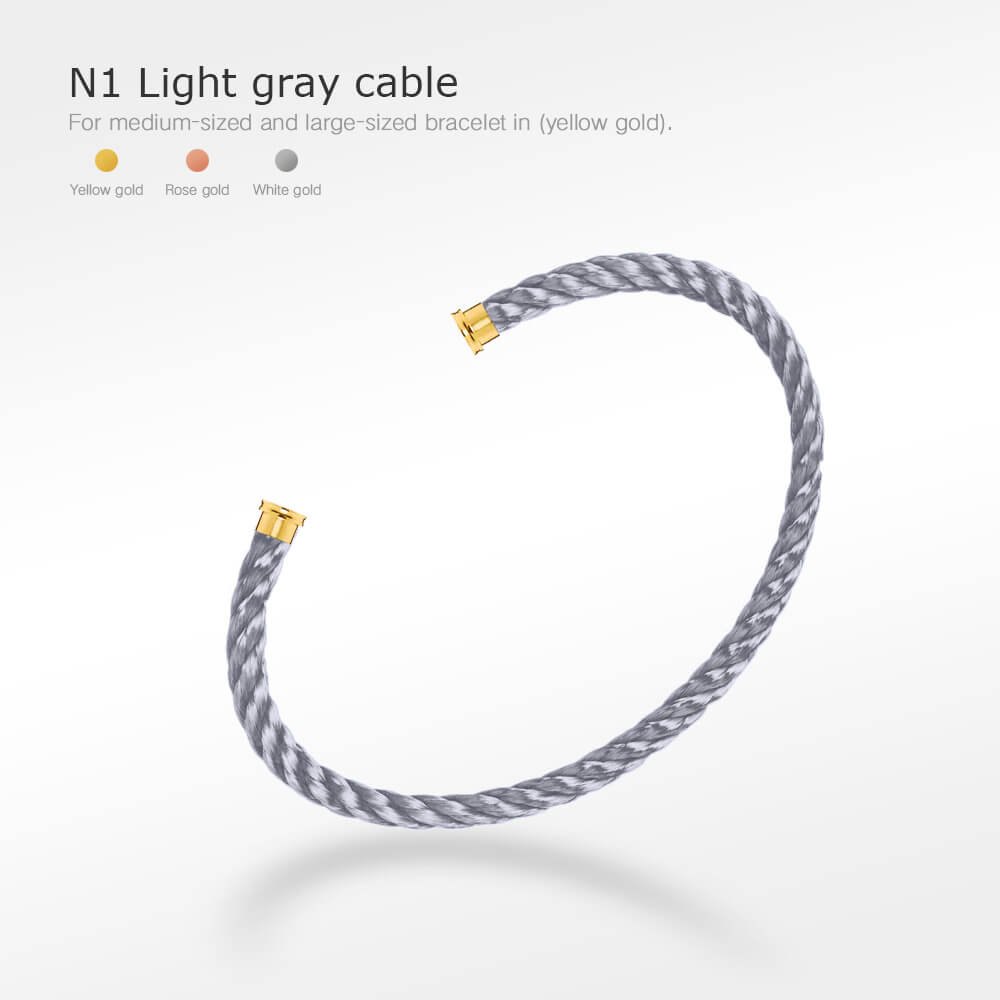 [Clara Jewels]FORCE SERIES BRACELET CABLES 50 CHOICES (DIY SELECTION)
