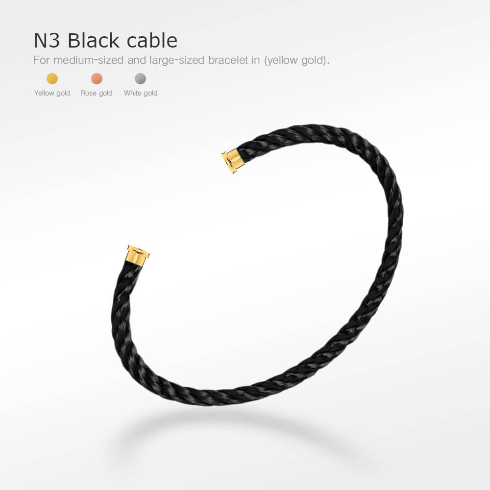 [Clara Jewels]FORCE SERIES BRACELET CABLES 50 CHOICES (DIY SELECTION)