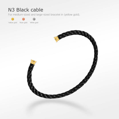 [Clara Jewels]FORCE SERIES BRACELET CABLES 50 CHOICES (DIY SELECTION)