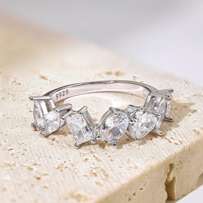 [Clara Jewels]Delicate Multi Cut Ring