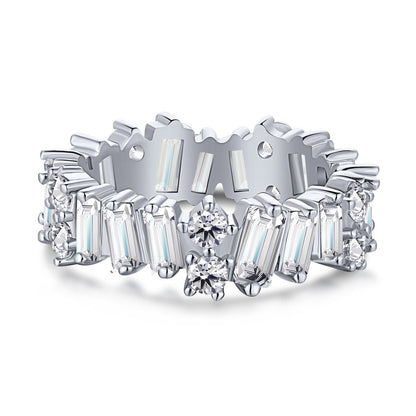[Clara Jewels]Delicate Multi Shape Tennis Ring