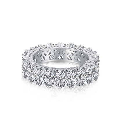 [Clara Jewels]Sparkling Full Heart Ring