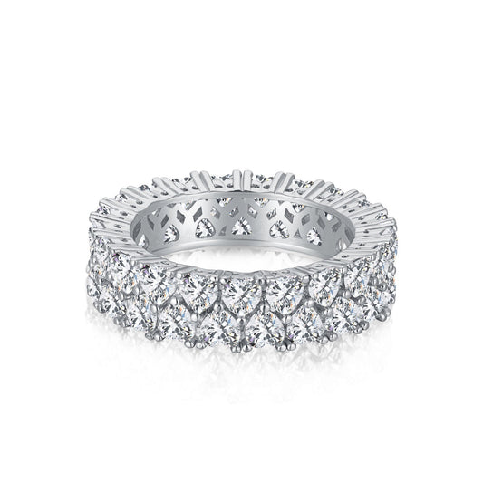[Clara Jewels]Sparkling Full Heart Ring
