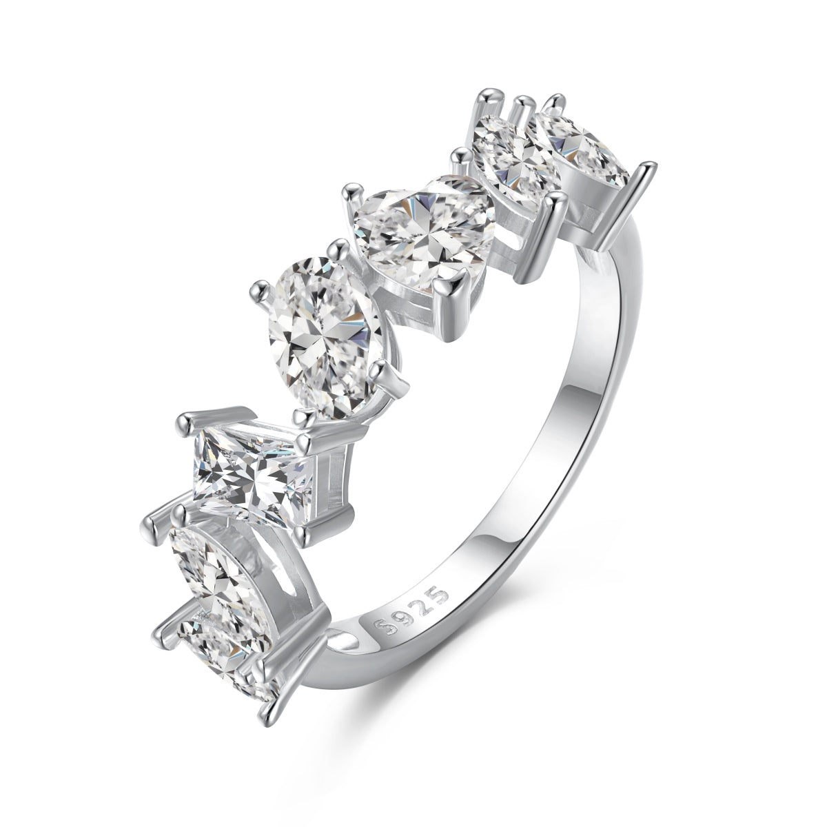 [Clara Jewels]Delicate Multi Cut Ring
