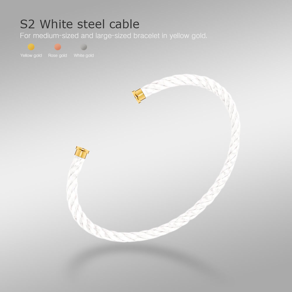[Clara Jewels]FORCE SERIES BRACELET CABLES 50 CHOICES (DIY SELECTION)