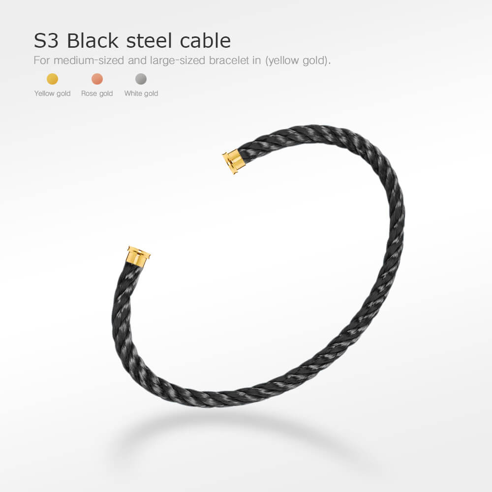 [Clara Jewels]FORCE SERIES BRACELET CABLES 50 CHOICES (DIY SELECTION)