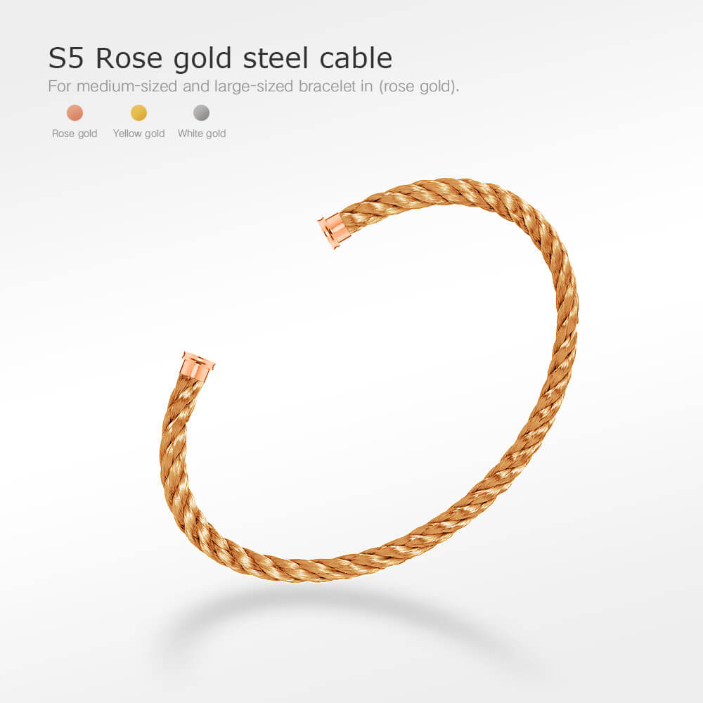 [Clara Jewels]FORCE SERIES BRACELET CABLES 50 CHOICES (DIY SELECTION)