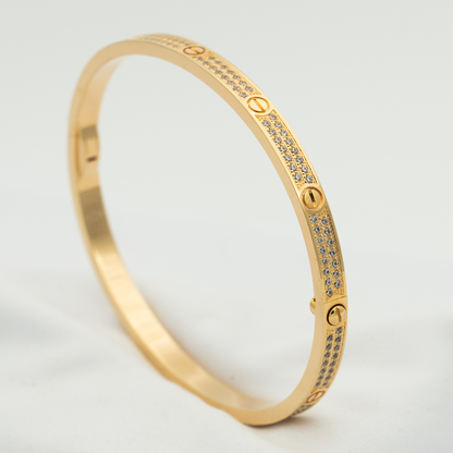 [Clara Jewels]LOVE BRACELET 3.65MM DIAMOND-PAVED