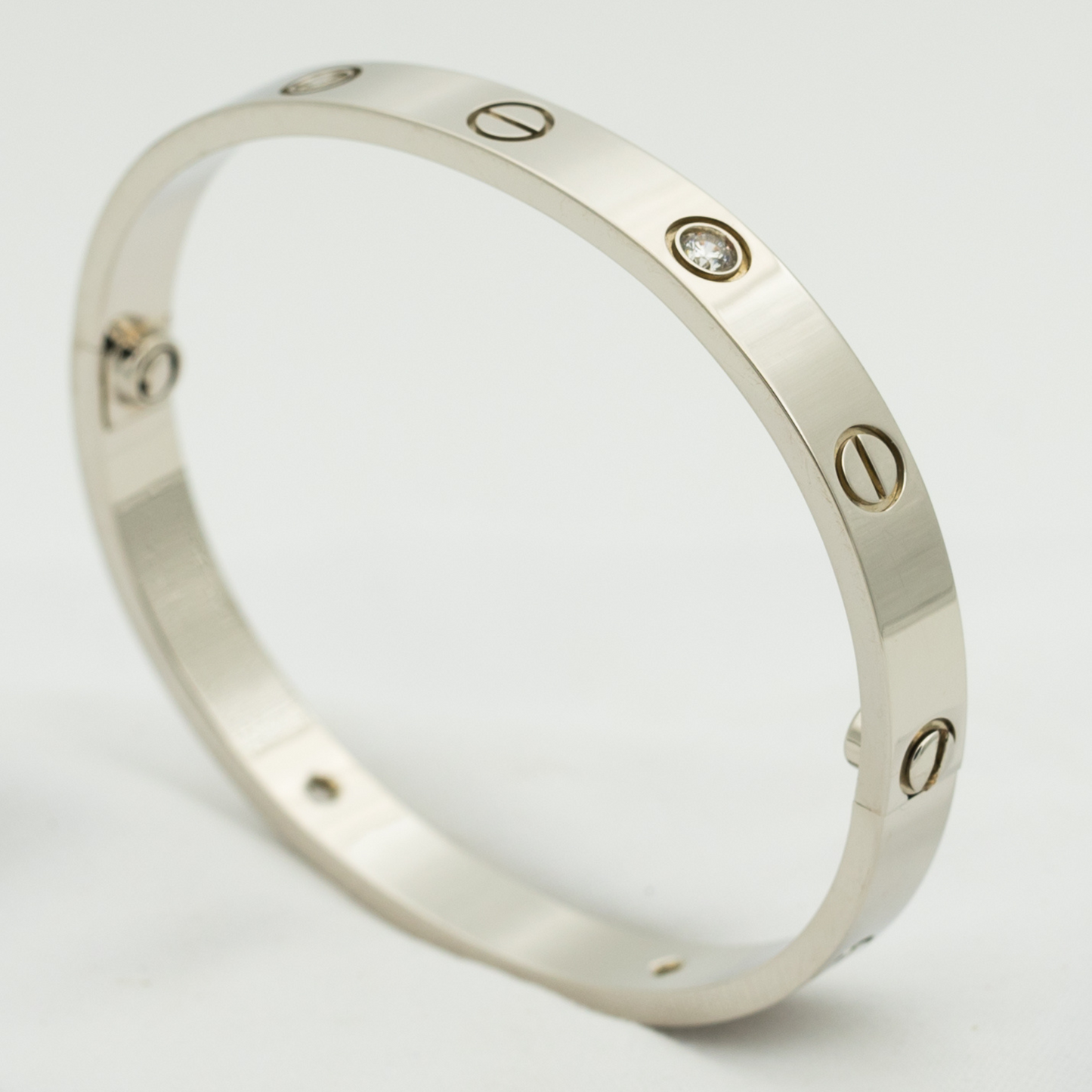 [Clara Jewels]LOVE BRACELET 6.1MM 4 DIAMONDS