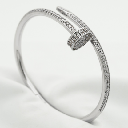 [Clara Jewels]JUSTE BRACELET 3.5MM ALL DIAMONDS