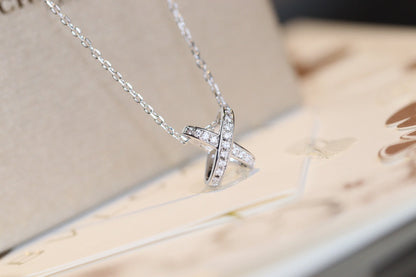 [Clara Jewels]JEUX DE DIAMOND NECKLACE