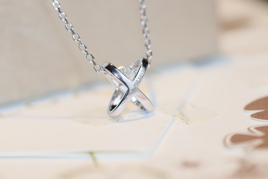 [Clara Jewels]JEUX DE DIAMOND NECKLACE