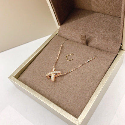 [Clara Jewels]JEUX DE DIAMOND NECKLACE