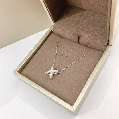 [Clara Jewels]JEUX DE DIAMOND NECKLACE