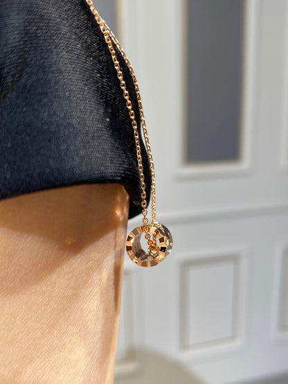 [Clara Jewels]BEE LOVE DIAMOND NECKLACE
