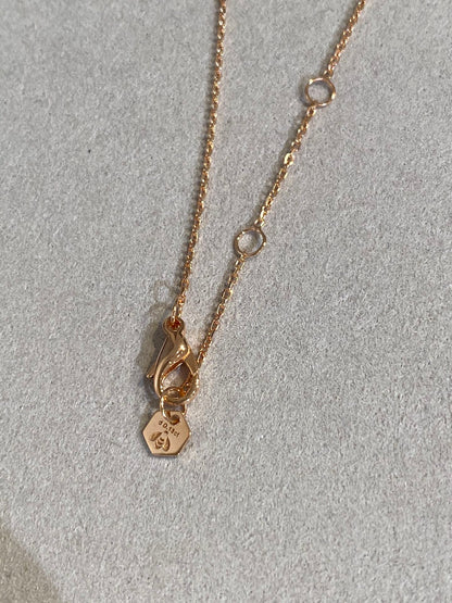 [Clara Jewels]BEE LOVE DIAMOND NECKLACE