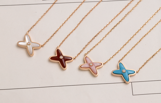 [Clara Jewels]JEUX DE NECKLACE 1 DIAMOND