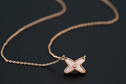 [Clara Jewels]JEUX DE NECKLACE 1 DIAMOND