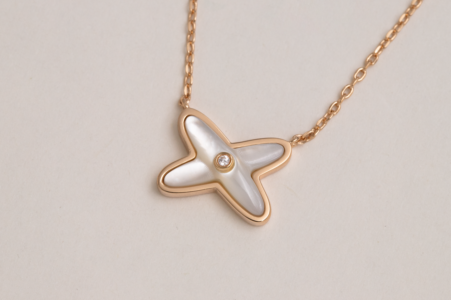 [Clara Jewels]JEUX DE NECKLACE 1 DIAMOND