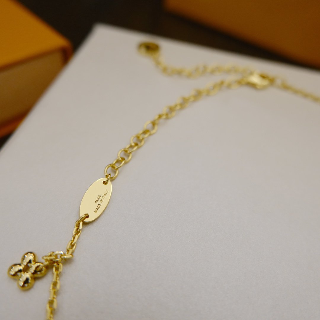 [Clara Jewels]BLOOMING SUPPLE NECKLACE BRASS