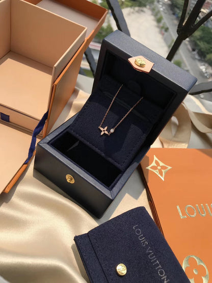 [Clara Jewels]BLOSSOM PENDANT PINK GOLD AND DIAMOND
