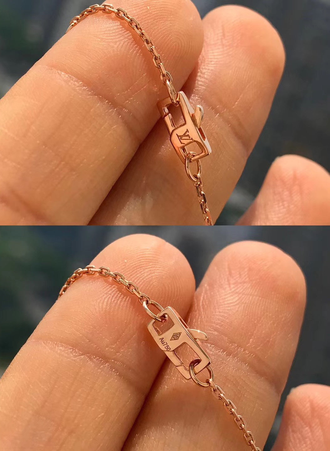 [Clara Jewels]BLOSSOM PENDANT PINK GOLD AND DIAMOND