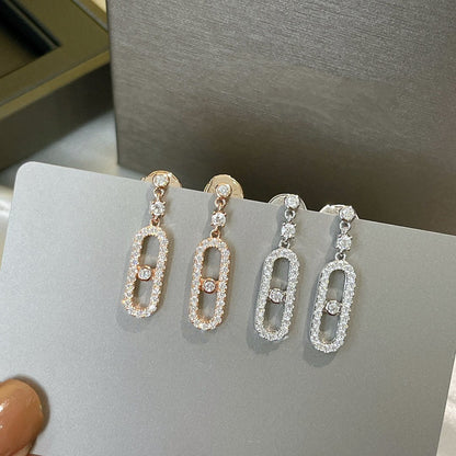 [Clara Jewely]DORMEUSES MOVE UNO DIAMOND EARRINGS