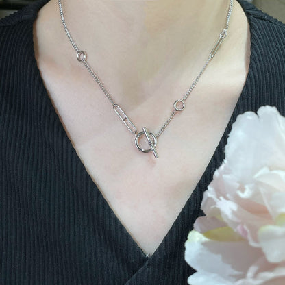 [Clara Jewels]HM STERLING CHAINE D'ANCRE HEART
