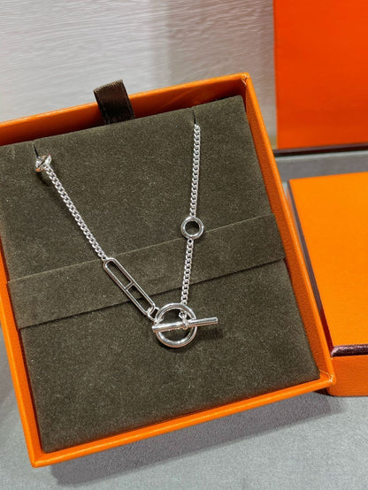 [Clara Jewels]HM STERLING CHAINE D'ANCRE HEART