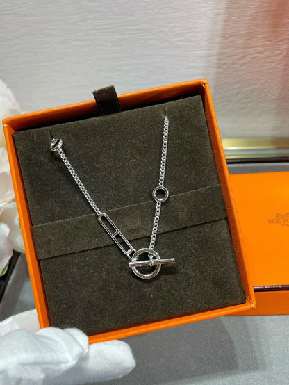 [Clara Jewels]HM STERLING CHAINE D'ANCRE HEART