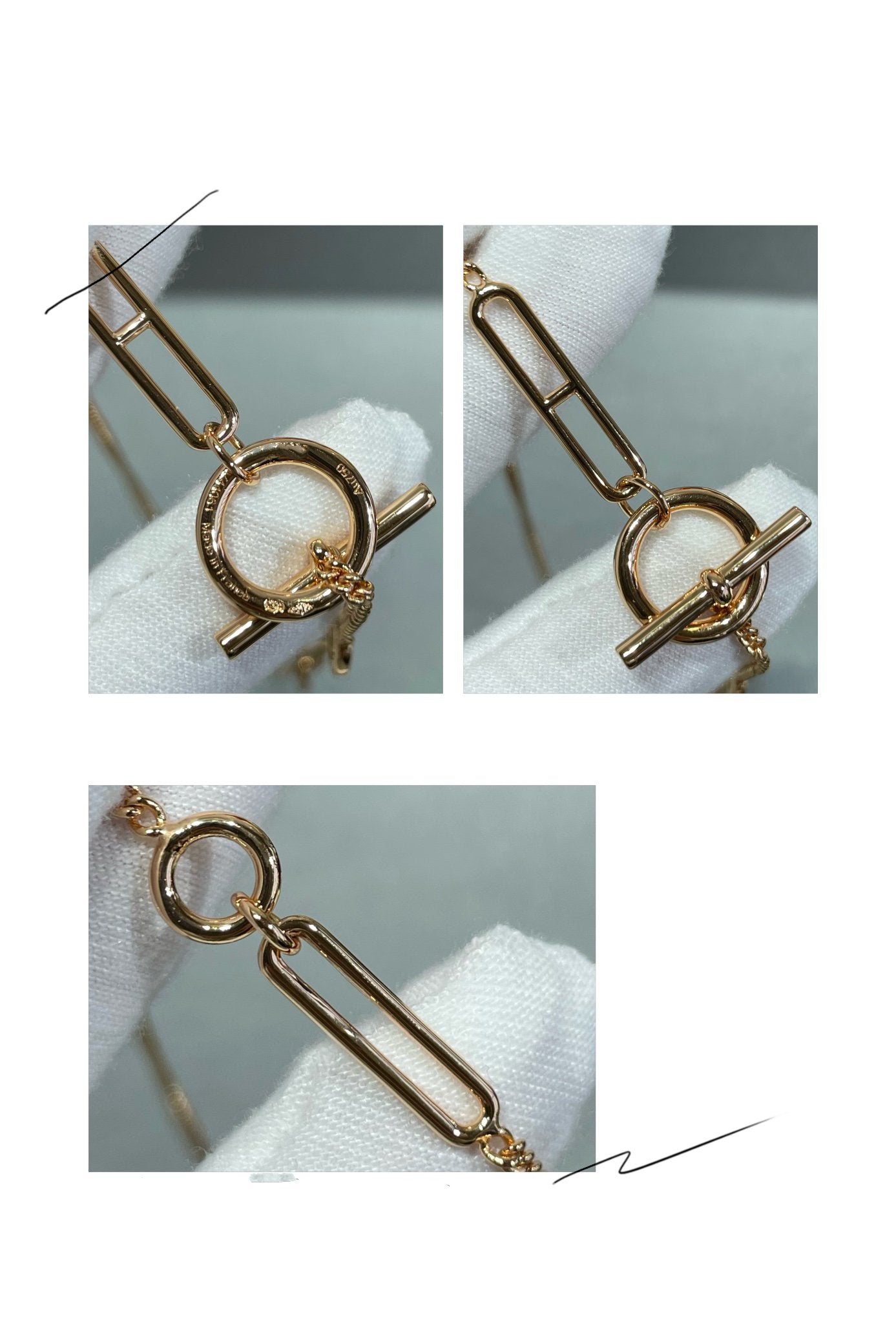 [Clara Jewels]HM STERLING CHAINE D'ANCRE HEART