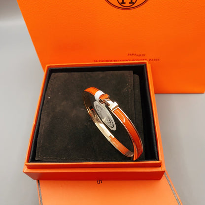 [Clara Jewels]CLASSIC HM CLIC RED 8MM ENAMEL BRACELET