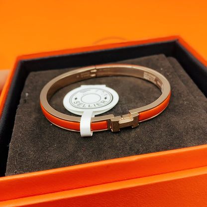 [Clara Jewels]CLASSIC HM CLIC RED 8MM ENAMEL BRACELET