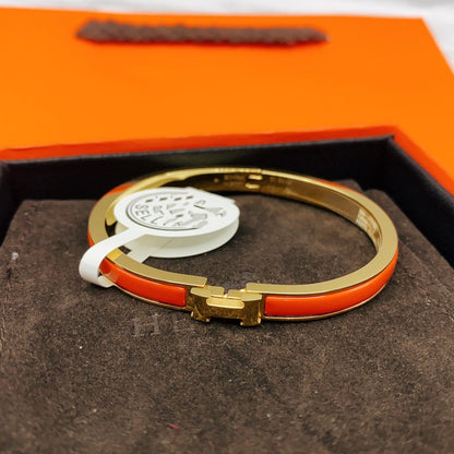 [Clara Jewels]CLASSIC HM CLIC RED 8MM ENAMEL BRACELET