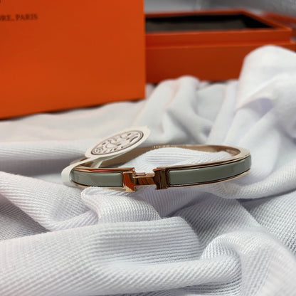 [Clara Jewels]CLASSIC HM CLIC GREEN 8MM ENAMEL BRACELET