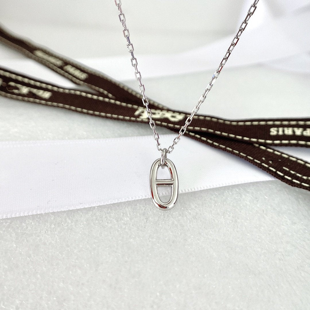 [Clara Jewels]HM PIG NOSE NECKLACE