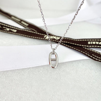 [Clara Jewels]HM PIG NOSE NECKLACE