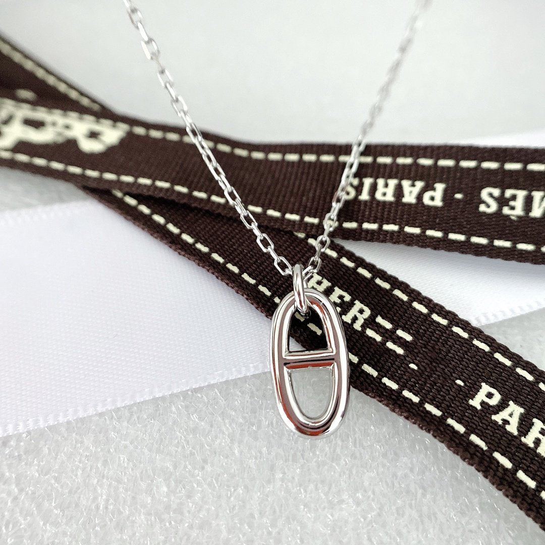 [Clara Jewels]HM PIG NOSE NECKLACE