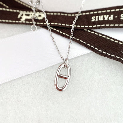 [Clara Jewels]HM PIG NOSE NECKLACE