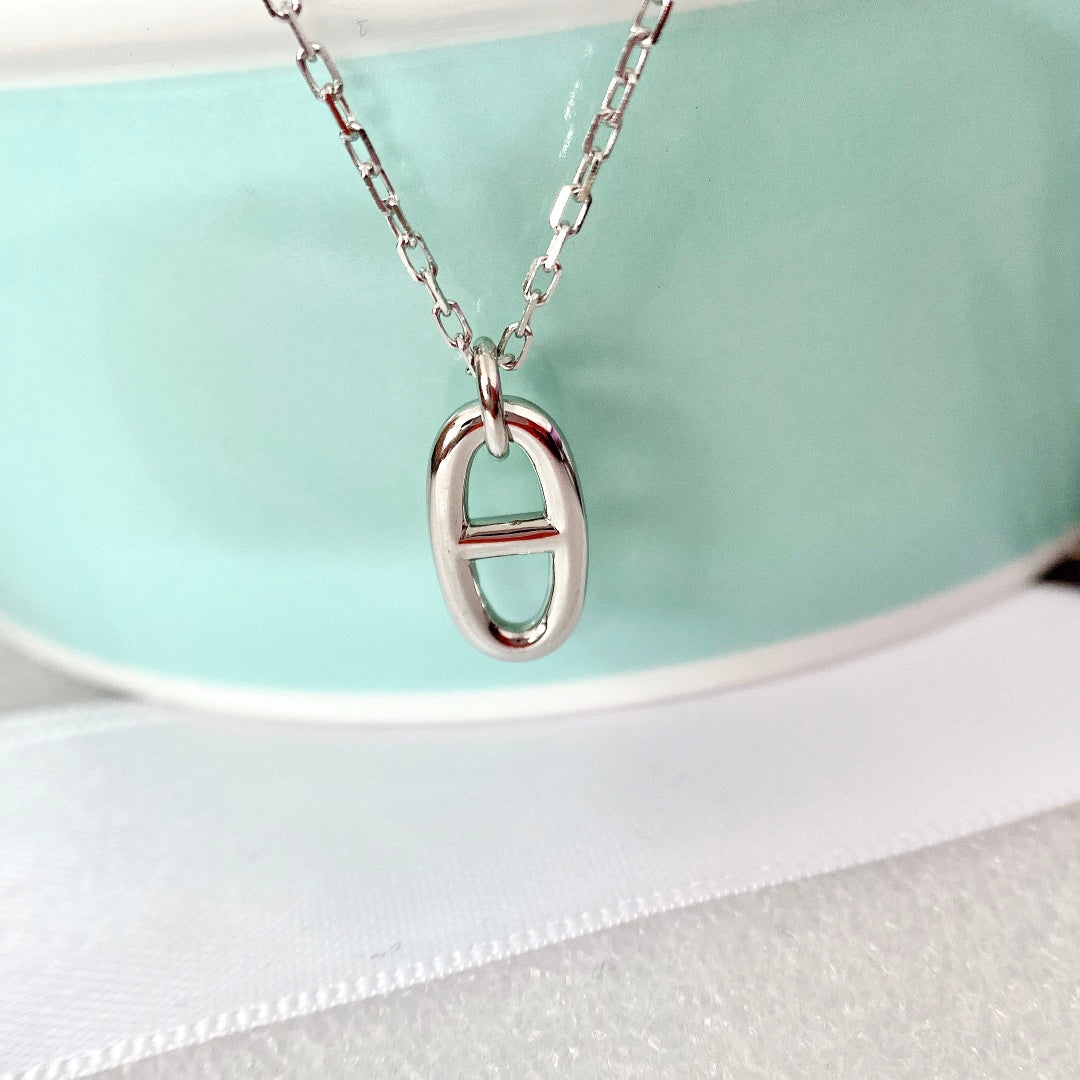 [Clara Jewels]HM PIG NOSE NECKLACE