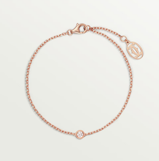 [Clara Jewels]DAMOUR DIAMOND LINK BRACELET
