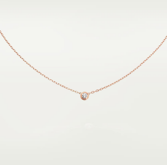 [Clara Jewels]DAMOUR DIAMOND NECKLACE